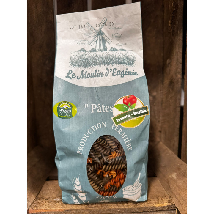Pates tomate basilic 500G - Les Pieds dans l'Champs