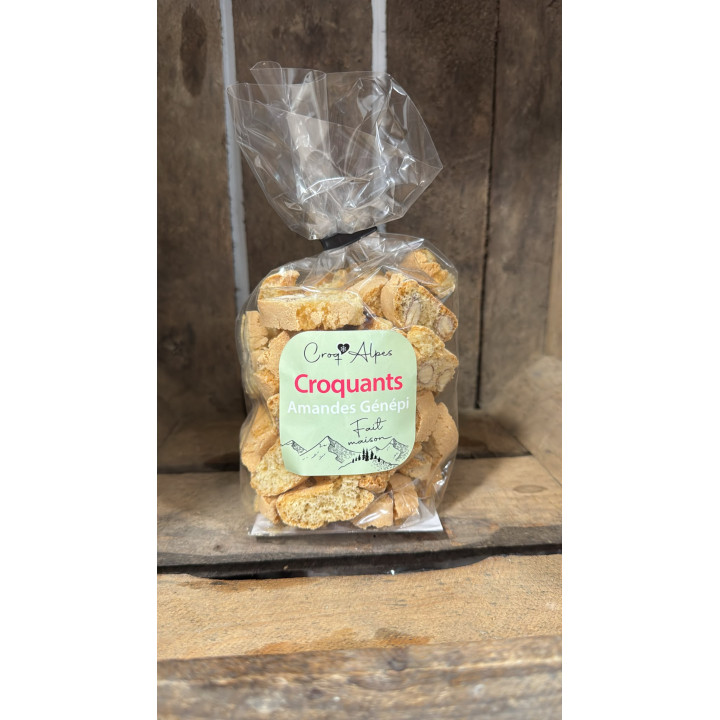 Croquants amandes génépi - Les Pieds dans l'Champs