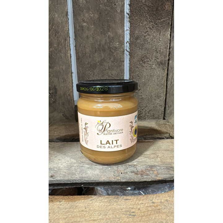 Confiture lait des alpes - Les Pieds dans l'Champs