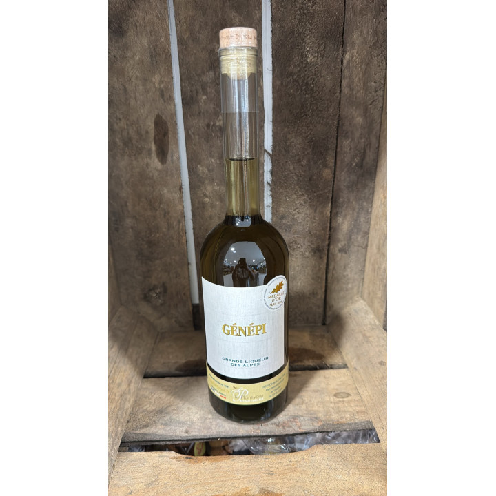 Génépi liqueur des Alpes - 70cl - Les Pieds dans l'Champs