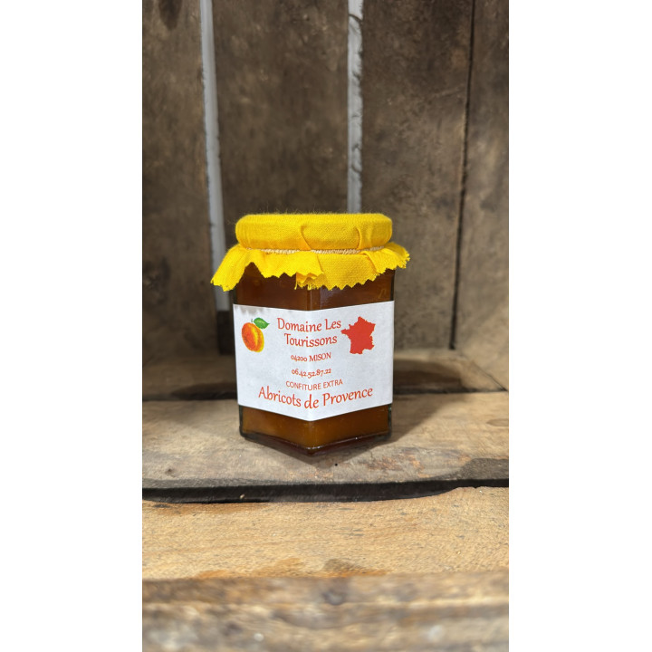 Confiture Abricots de Provence 320g - Les Pieds dans l'Champs