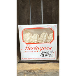Meringues aux blancs d'oeufs frais - Les Pieds dans l'Champs