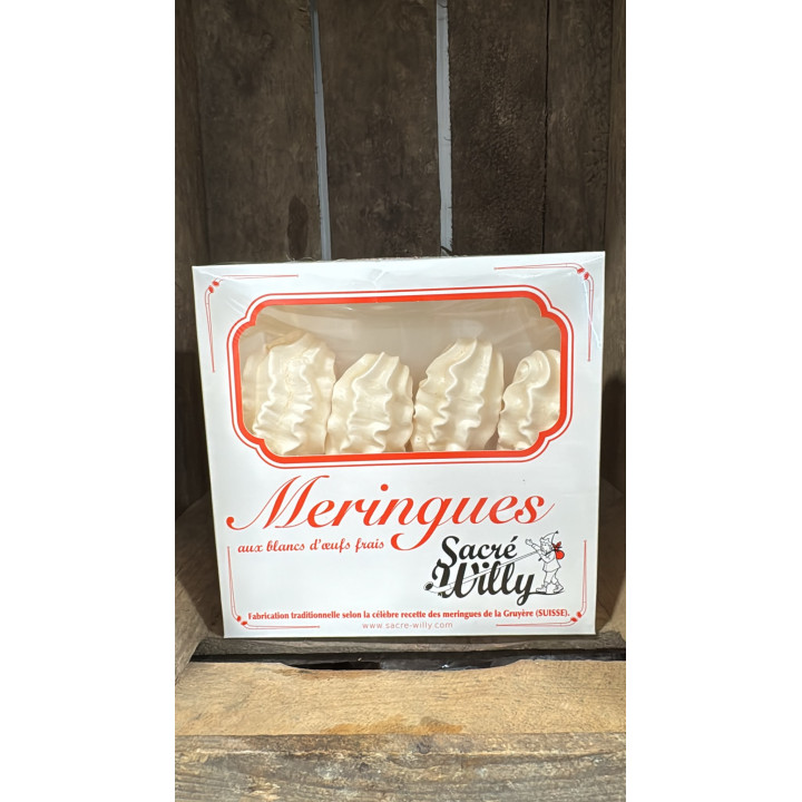 Meringues aux blancs d'oeufs frais - Les Pieds dans l'Champs