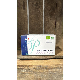 Infusion Douce Nuit - Boite de 20 dosettes - Les Pieds dans l'Champs