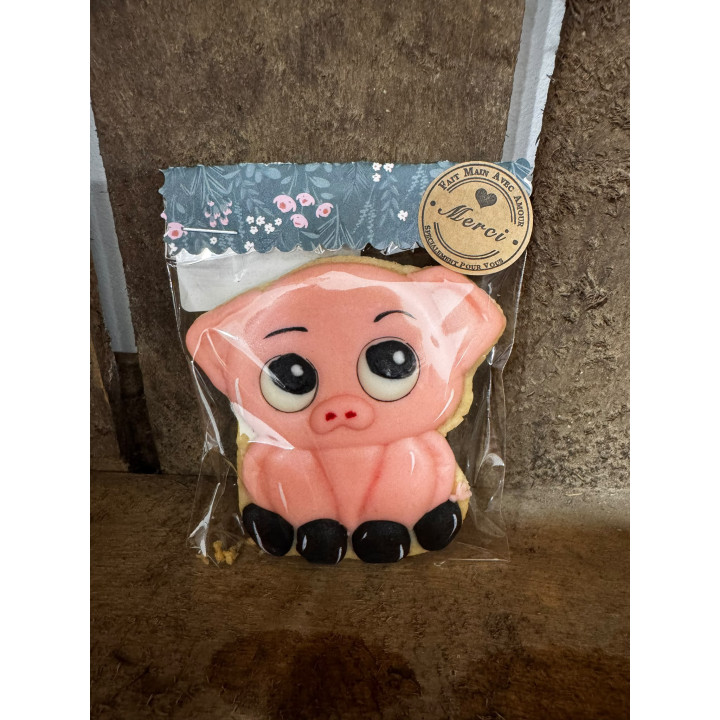 Biscuit fait maison - Cochon - Les Pieds dans l'Champs