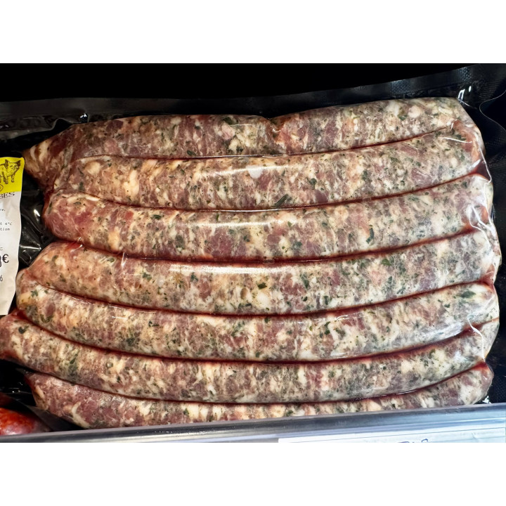 Chipolatas aux herbes - Les Pieds dans l'Champs