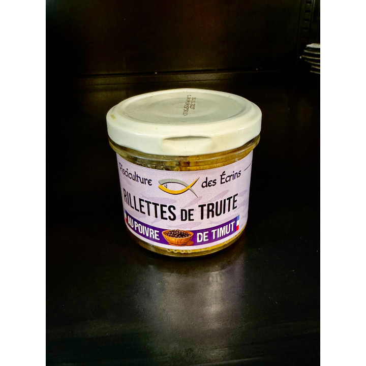 Rillettes de truite au poivre de Timut - Les Pieds dans l'Champs