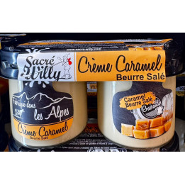 Crème caramel beurre salé x2 - Les Pieds dans l'Champs