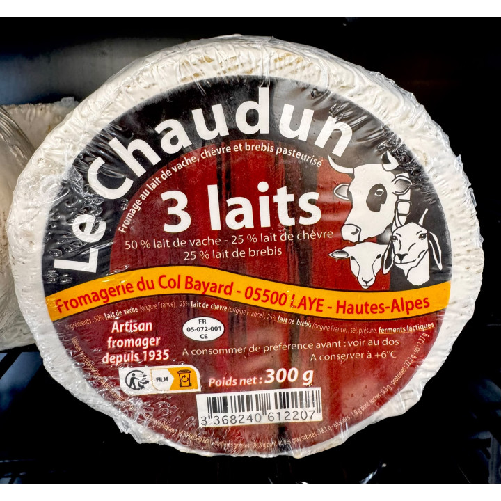 Le Chaudin 3 laits  - Les Pieds dans l'Champs