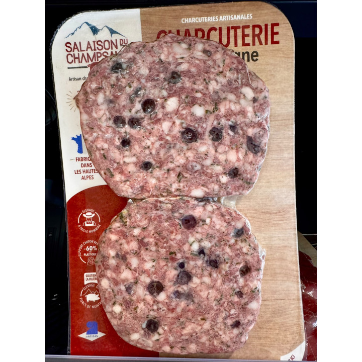 Terrine ails des ours et myrtille - Les Pieds dans l'Champs