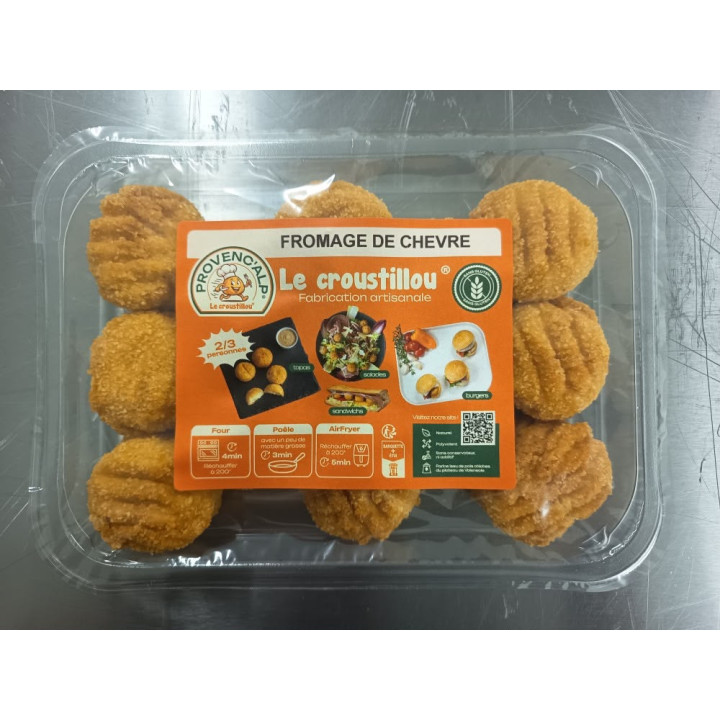 Le Croustillou - fromage de chèvre  - Les Pieds dans l'Champs