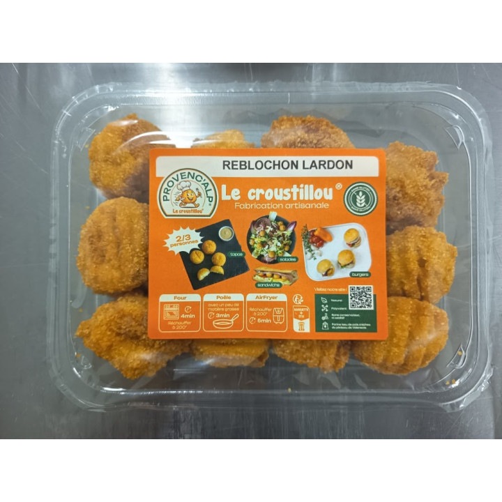 Le Croustillou - Reblochon lardon  - Les Pieds dans l'Champs
