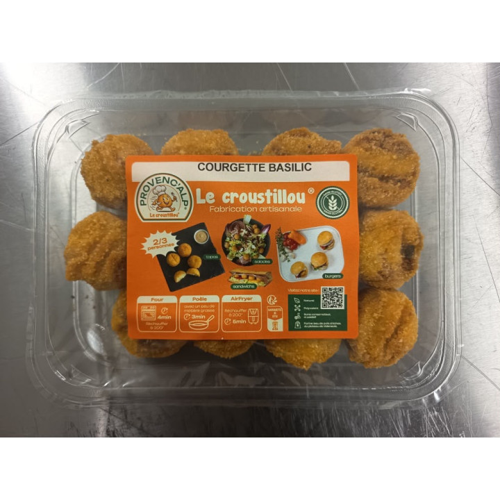 Le Croustillou - Courgette Basilic  - Les Pieds dans l'Champs