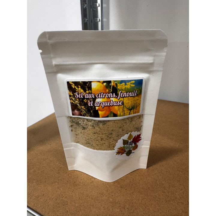 Recharge Sel aux Citrons, fenouil et arquebuse - Les Pieds dans l'Champs