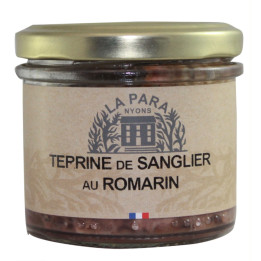 Terrine de sanglier au romarin 90g - Les Pieds dans l'Champs