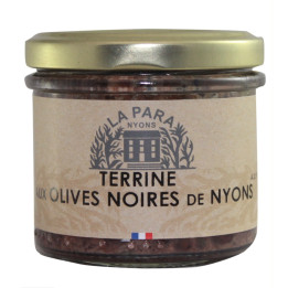 Terrine aux olives noires de Nyons 130g - Les Pieds dans l'Champs