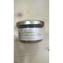 Tapenade aux olives vertes de France - 90g - Les Pieds dans l'Champs