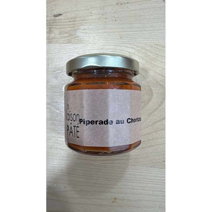 Piperade au chorizo - 100g - Les Pieds dans l'Champs