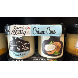 Crème coco x2 - Les Pieds dans l'Champs