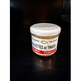 Rillettes de truite au piment d'espelette - Les Pieds dans l'Champs