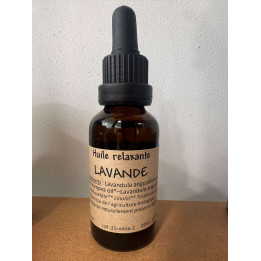 Huile relaxante Lavande - 30ml - Les Pieds dans l'Champs