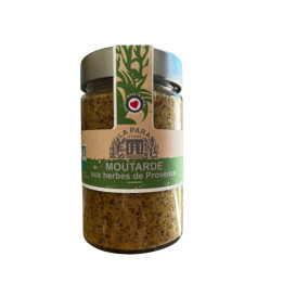 Moutarde aux herbes de Provence 180g - Les Pieds dans l'Champs