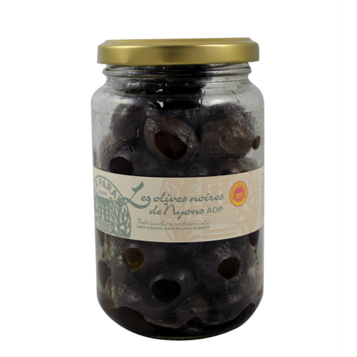 Olives noires de Nyons AOP 500G - Les Pieds dans l'Champs